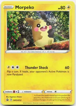 Morpeko (General Mills Promo) SWSH012 Holo Misc Cards & Products Pokemon NM - Image 1
