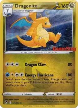 Dragonite (Gamestop Exclusive) 131/195 Miscellaneous Cards & Products Holo NM - Image 3