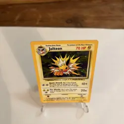 Jolteon 4/64 No Symbol Jungle Set - Holo Pokemon Card - NM - Image 2