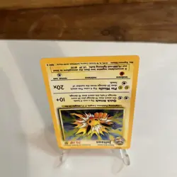 Jolteon 4/64 No Symbol Jungle Set - Holo Pokemon Card - NM - Image 3
