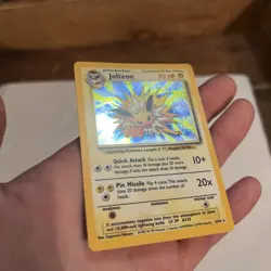 Jolteon 4/64 No Symbol Jungle Set - Holo Pokemon Card - NM - Image 5