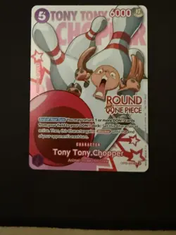 Tony Tony Chopper Round1 Promotional Card ENGLISH exclusive - Image 1