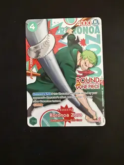 Roronoa Zoro PRB02-006 Round1 Promotional Card English Exclusive - Image 1