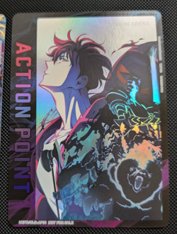 Sung JinWoo Winner/Union Arena Solo Leveling Action Point Card AP01 Foil Promo - Image 3