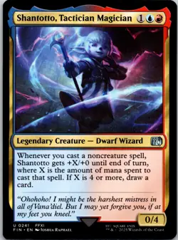 Shantotto, Tactician Magician - MTG - Final Fantasy #241 - Uncommon NM - Image 1