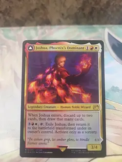 Magic The Gathering Final Fantasy Joshua, Phoenix's Dominant Foil #0229 - Image 1