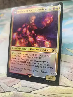 Magic The Gathering Final Fantasy Joshua, Phoenix's Dominant Foil #0229 - Image 2