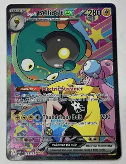 Iono's Bellibolt ex - 279/217 - SIR - Ascended Heroes - Pokemon Card - NM/M - Image 1