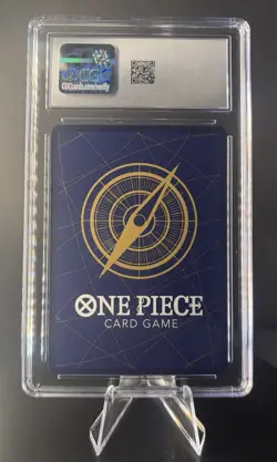 Nami One Piece Card Game OP10-033 Saikyo Jump Promo JP CGC 10 Gem Mint - Image 2