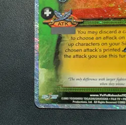 ​Yu Yu Hakusho TCG Double Teaming U109/176 Ghost Files Score Foil Card NM - Image 5