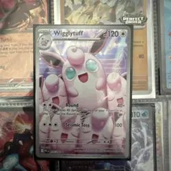 Wigglytuff 105/094 Holo Illustration Rare Phantasmal Flames Pokemon Cards - Image 1
