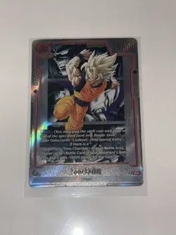 Dragon Ball Super Card Game Fusion World Son Goku (SB02-004) Alternate Art - Image 2