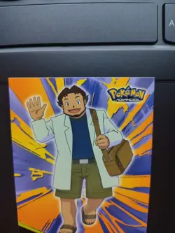 Topps Pokemon Advanced Prof. Birch #3 English Pokemon Card 2003 - Image 2