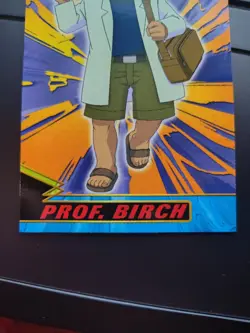 Topps Pokemon Advanced Prof. Birch #3 English Pokemon Card 2003 - Image 3