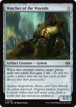 NM - Watcher of the Wayside [TDM - 249] Tarkir: Dragonstorm - Image 1
