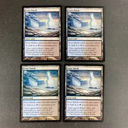 Set of x4, MTG Frost Marsh Coldsnap Regular - Image 1