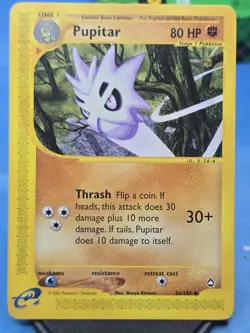 Pokemon TCG Pupitar Aquapolis Regular Uncommon 56/147 VLP - Image 1