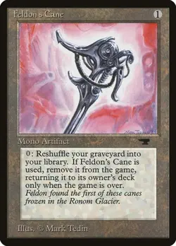 Feldon's Cane Antiquities HP MTG - Image 1