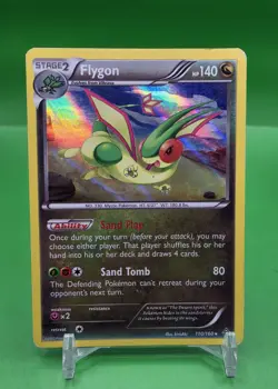 Pokemon TCG Flygon 110/160 XY - Primal Clash Holo Rare Reverse Holo LP FREE SHIP - Image 1