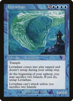 Leviathan - Foil Time Spiral MP MTG - Image 1
