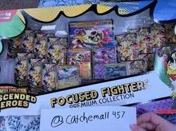 Pokemon Ascended Heroes Focused Fighters Premium Collection Sams Club ONE LEFT - Image 1