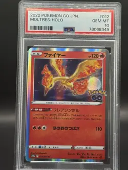 Articuno Moltres Zapdos. Pokemon Go Japanese PSA 10. Gem Mint #024 #029 #012 - Image 5