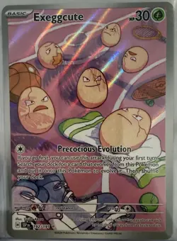 Exeggcute 192/191 Illustration Rare Surging Sparks Pokemon Holo Near Mint - Image 1