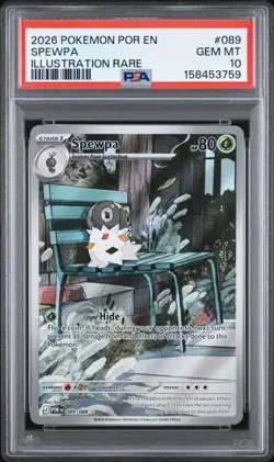 2026 Pokemon Perfect Order SPEWPA 089/088 ILLUSTRATION RARE - PSA 10 - Gem Mint - Image 1