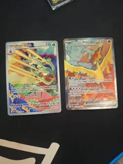Pokemon TCG SV10: Destined Rivals Team Rocket's Moltres ex 208/182 Ultra Rare - Image 2