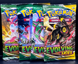 Pokemon FACTORY SEALED - Sword & Shield: Evolving Skies Booster Pack (1) - Image 1