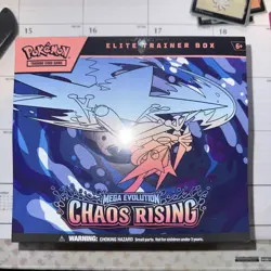 Pokemon Mega Evolutions ME4 Chaos Rising Elite Trainer Box Sealed ETB - Image 1