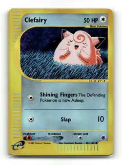 Clefairy 101/165 Expedition Base Set Common HP - Image 1