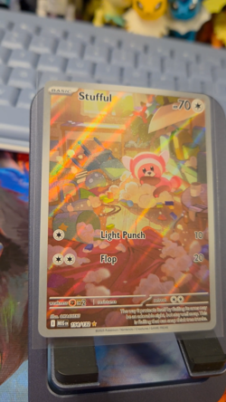 Stufful 154/132 Mega Evolution Illustration Rare Full Art Holo NM - Image 2