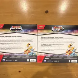 Pokemon TCG Prismatic Evolutions Poster Collection Box Lot 2, English 2025 - Image 2