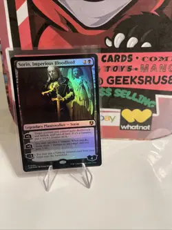 Sorin Imperious Bloodlord MTG Innistrad Remastered Foil M 0133 NM ENGLISH - Image 1