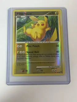 Pokemon Pikachu Stormfront Reverse Holo 70/100 2008 Common 70 HP English - Image 1