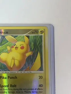 Pokemon Pikachu Stormfront Reverse Holo 70/100 2008 Common 70 HP English - Image 5