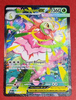 Pokemon TCG Mega Meganium Ex #272/217 Ascended Heroes Full Art SIR - Image 1