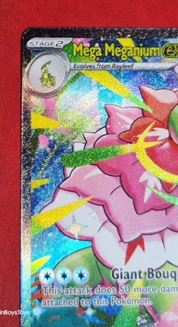 Pokemon TCG Mega Meganium Ex #272/217 Ascended Heroes Full Art SIR - Image 2