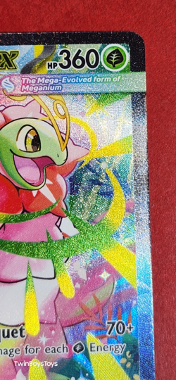 Pokemon TCG Mega Meganium Ex #272/217 Ascended Heroes Full Art SIR - Image 3