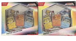 LOT OF 2 - Pokemon TCG SV8.5 Prismatic Evolutions Poster Collection Boxes Sealed - Image 1