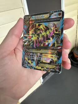 Pokemon Primal Groudon EX XY Primal Clash 151/160 Rare Mega Holo 240 HP TCG - Image 2
