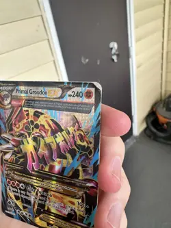 Pokemon Primal Groudon EX XY Primal Clash 151/160 Rare Mega Holo 240 HP TCG - Image 3