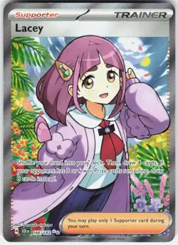 Lacey 166/142 Ultra Rare Stellar Crown Pokemon Holo - Image 1