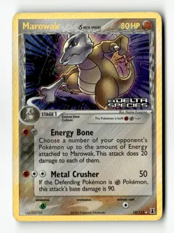 Marowak 10/113 Delta Species Rare LP - Image 1