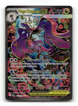Mega Dragalge ex 118/086 Chaos Rising Holo Special Illustration Rare NM - Image 1