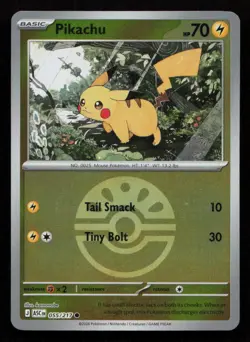 Pikachu (Friend Ball) 055/217 Ascended Heroes REVERSE HOLO NM - Image 1