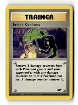 Erika's Kindness 103/132 Gym Challenge Rare NM - Image 1