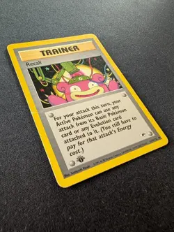 Recall 1st Edition Heroes Uncommon Trainer 116/132 HP+ Pokemon - Image 2