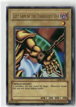 Left Arm of the Forbidden One LOB-123 Ultra Rare VLP - Image 1